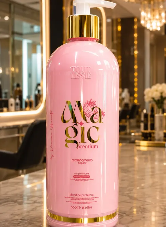 Magic Premium Passo 2, realinhamento capilar 500ml